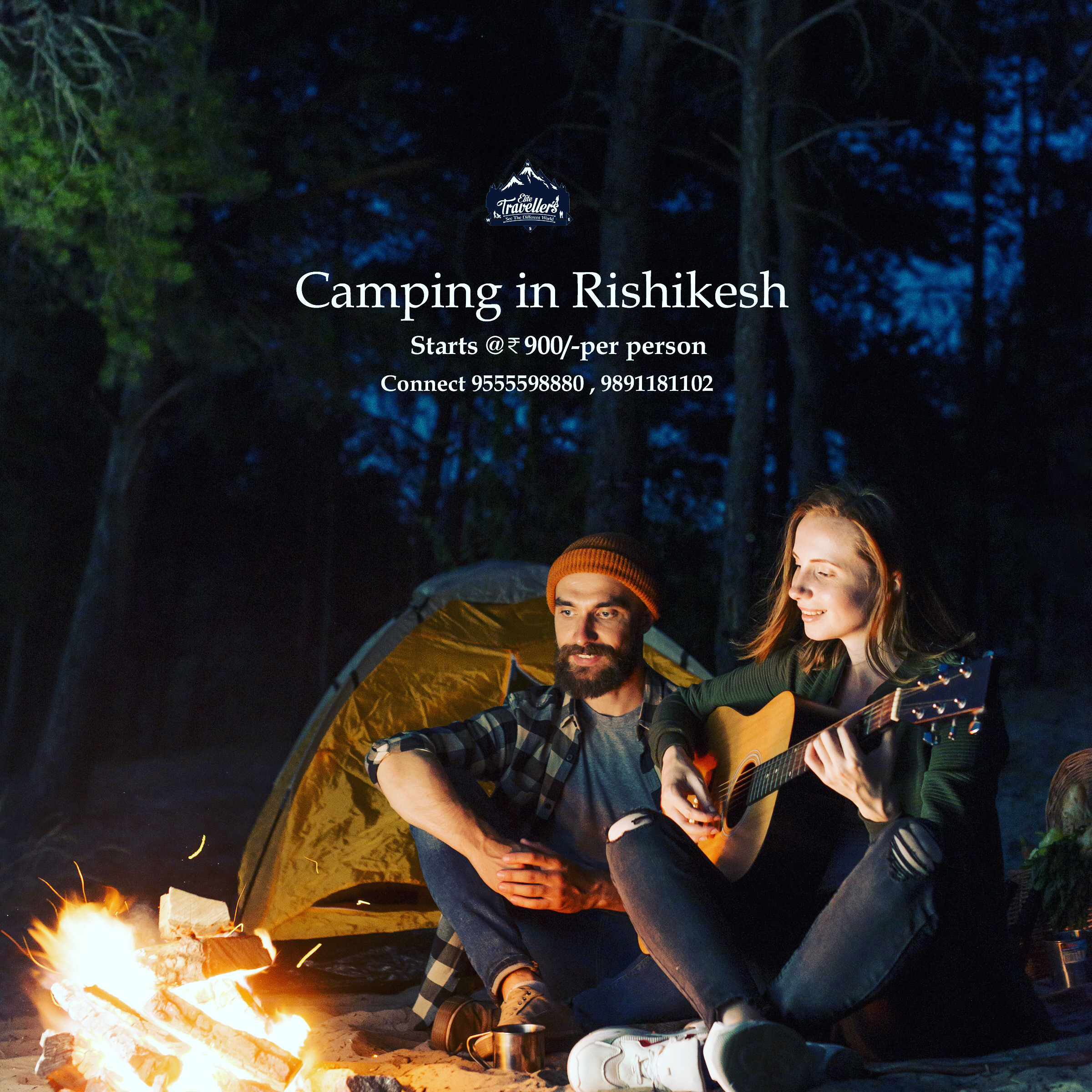 Best Rishikesh Camping Package with Swimming Pool