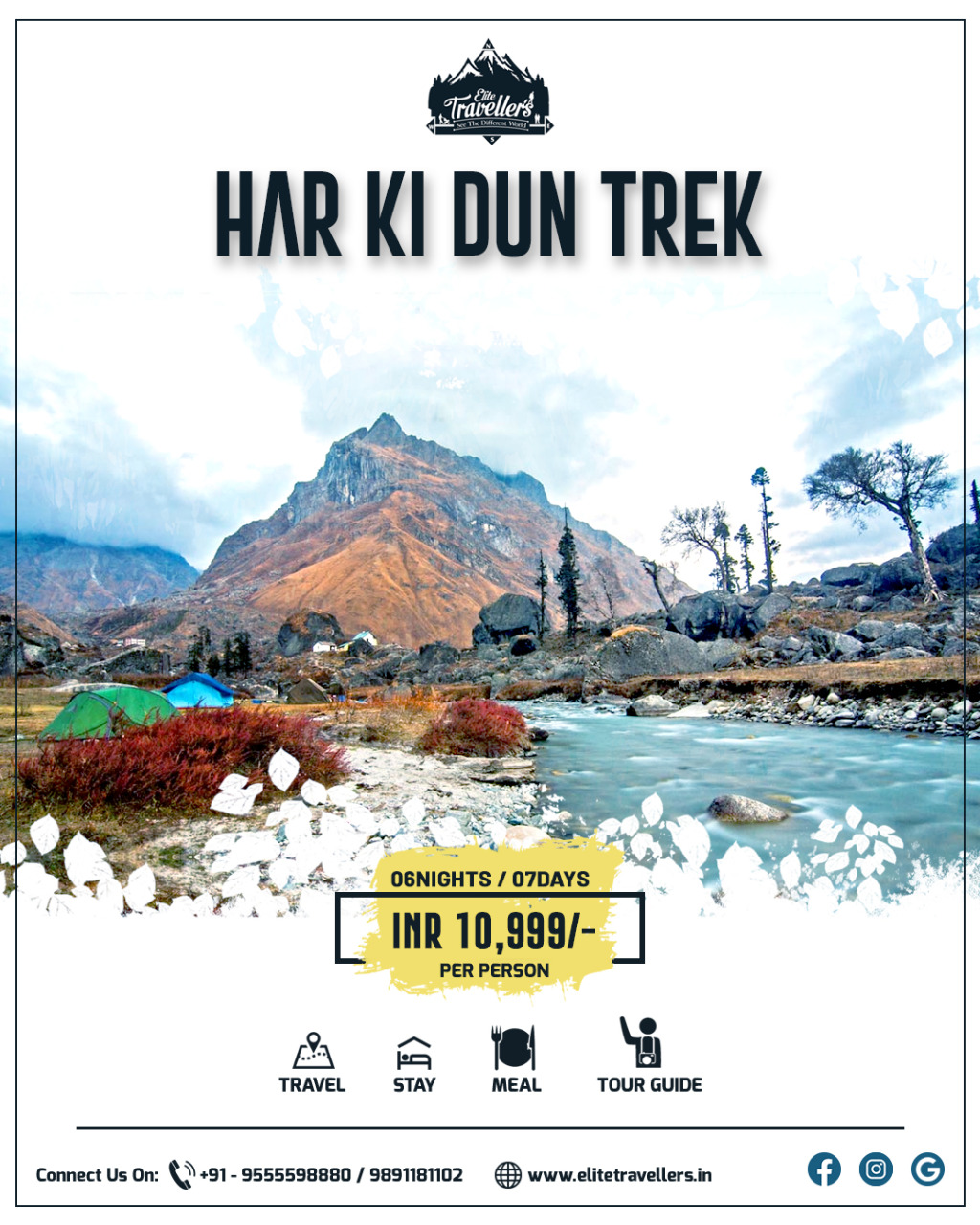 Har Ki Doon Trek 2021 – Altitude – 3645 Meters