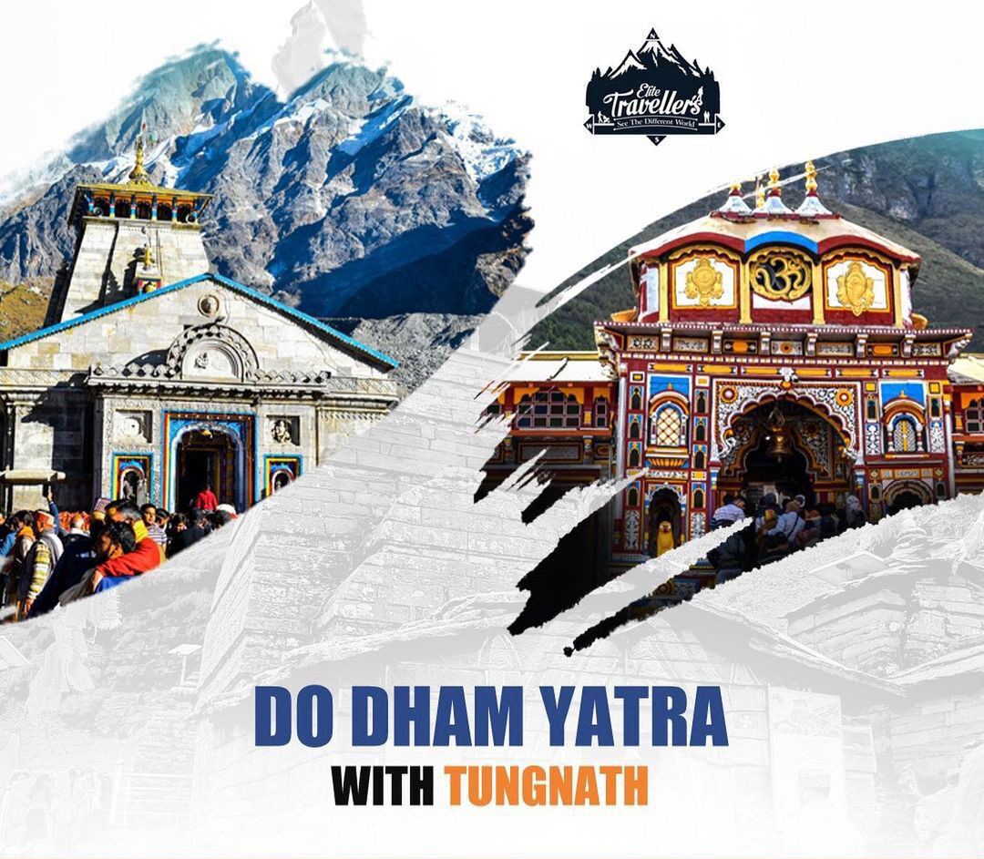 Do Dham Yatra with with Tungnath Temple 2024