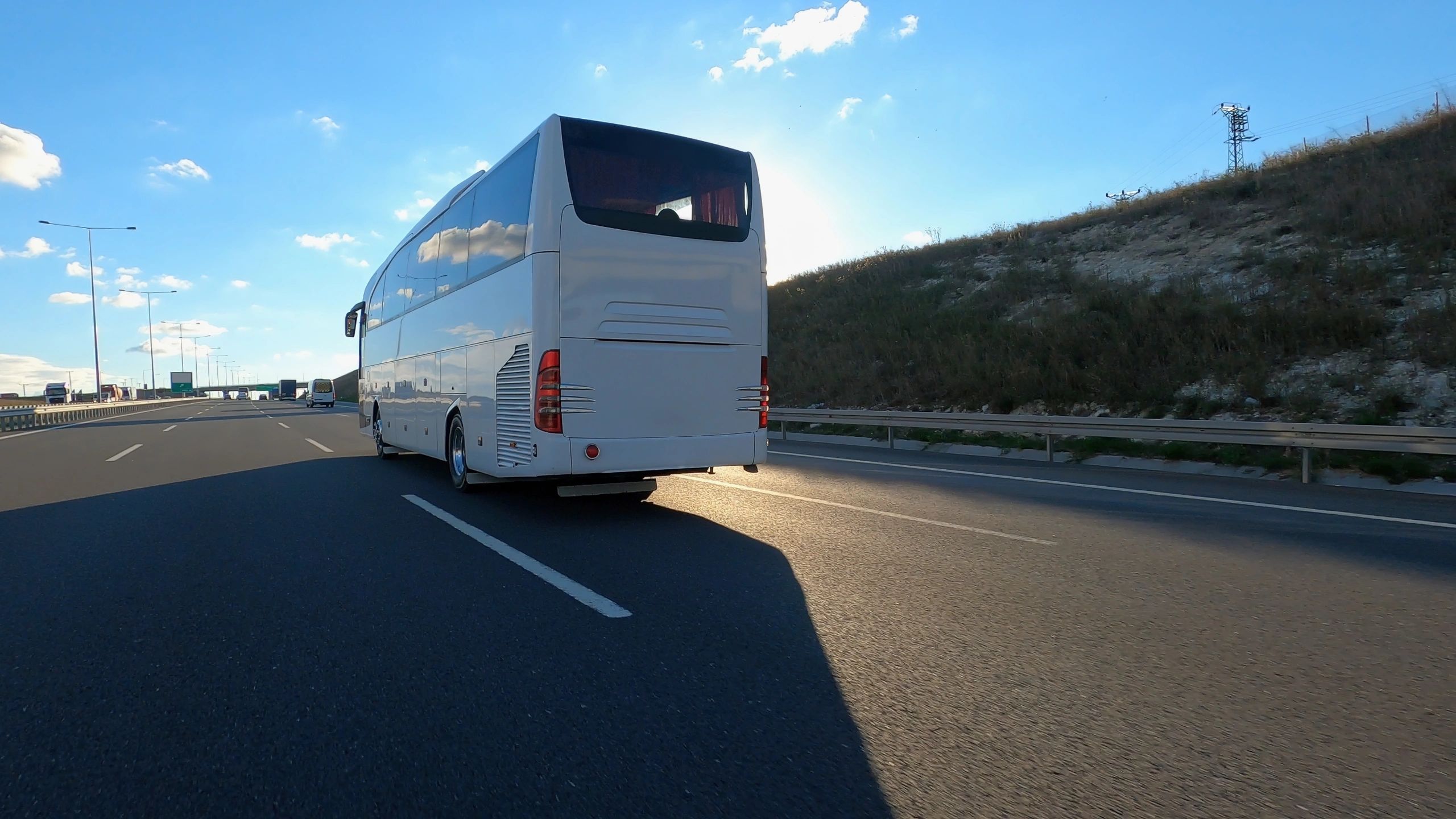 Bus transportation for group travel